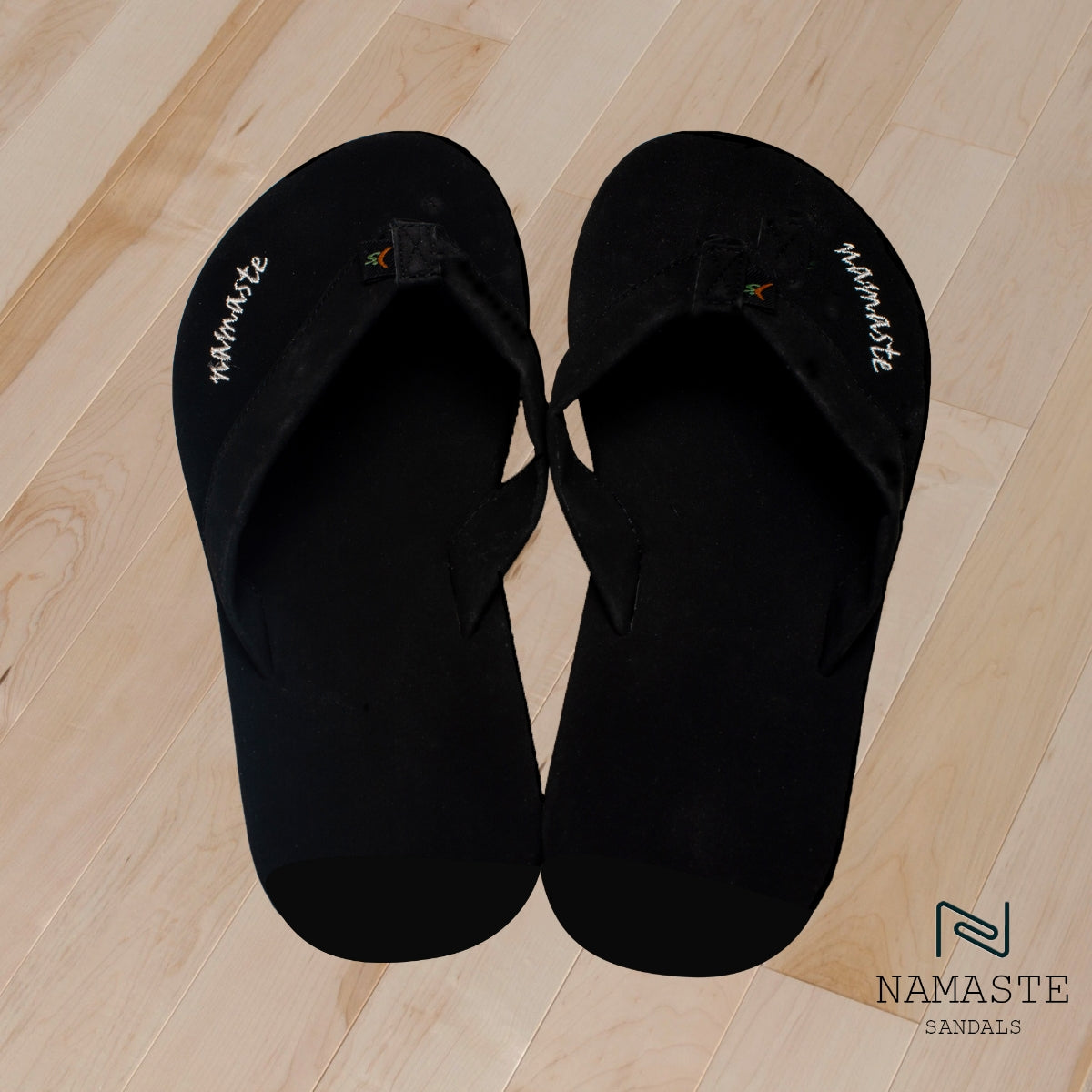 Riverberry Namaste Sling Style Flip Flops With Yoga Mat Padding